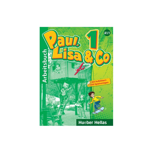 PAUL, LISA   CO 1 ARBEITSBUCH MIT AUFKLEBERN UND SPIELVORLAGEN