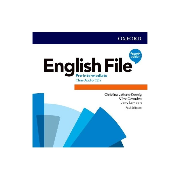 ENGLISH FILE PRE-INTERMEDIATE AUDIO CD 4TH ED