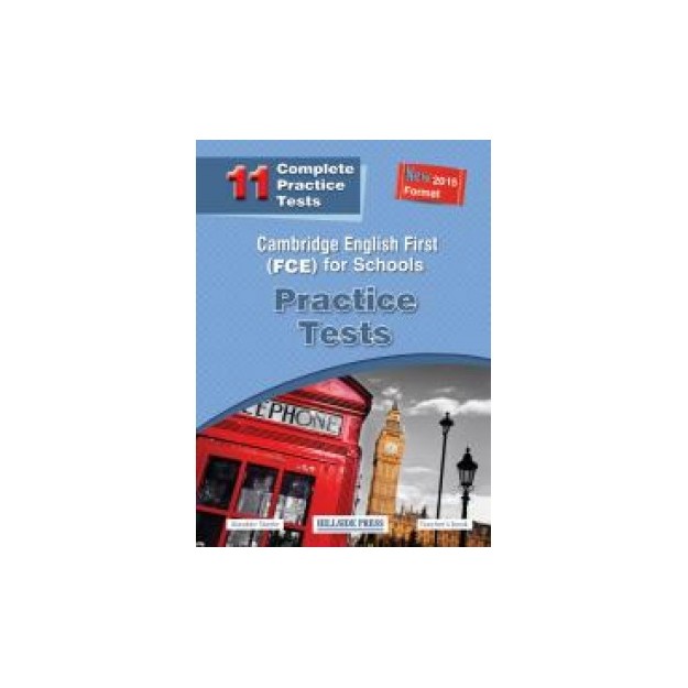 CAMBRIDGE ENGLISH FIRST FOR SCHOOLS (11 TESTS) PRACTICE TESTS TCHRS (NEW 2015 FORMAT)
