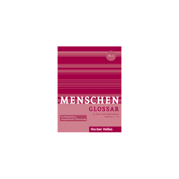 MENSCHEN A1.1 GLOSSAR