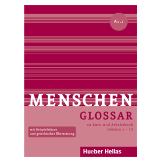 MENSCHEN A1.1 GLOSSAR