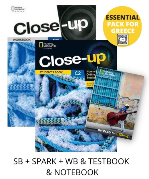 CLOSE-UP C2 ESSENTIAL PACK FOR GREECE (SB + SPARK + WB   TESTBOOK   NOTEBOOK) 2ND ED
