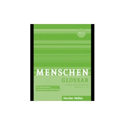MENSCHEN A1.2 GLOSSAR