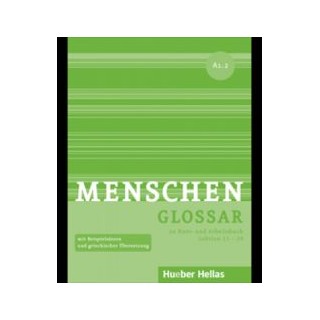 MENSCHEN A1.2 GLOSSAR