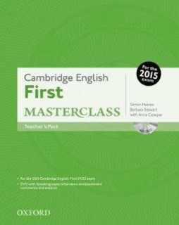 CAMBRIDGE ENGLISH FIRST MASTERCLASS TCHRS (+ DVD) N/E