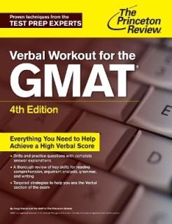 VERBAL WORKOUT FOR THE GMAT 4TH ED