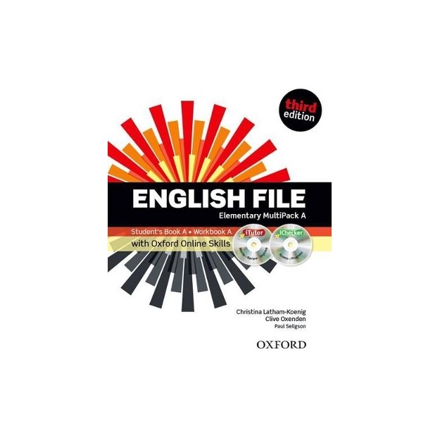 ENGLISH FILE 3RD ED A ELEMENTARY MULTI PACK (+ ITUTOR + ICHECKER + ONLINE SKILLS)