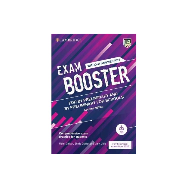 CAMBRIDGE ENGLISH EXAM BOOSTER PRELIMINARY   PRELIMINARY FOR SCHOOLS (+ AUDIO) - FOR 2020 EXAMS