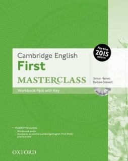 CAMBRIDGE ENGLISH FIRST MASTERCLASS WB WITH KEY (+ AUDIO CD) N/E