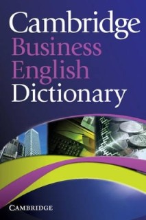 CAMBRIDGE BUSINESS ENGLISH DICTIONARY  PB