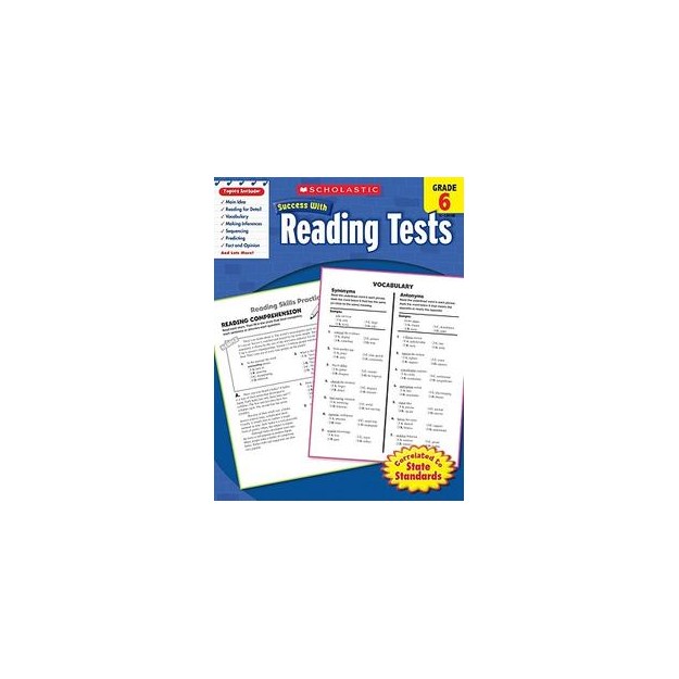 SUCCESS WITH READING TESTS (GRADE 6)