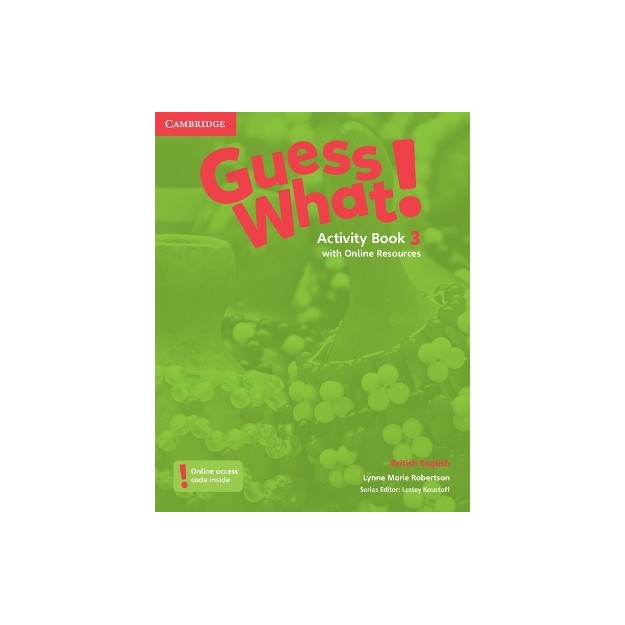 GUESS WHAT! 3 ACTIVITY BOOK (+ ONLINE RESOURCES)