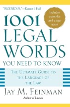1001 LEGAL WORDS YOU NEED TO KNOW PB