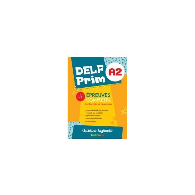 DELF PRIM A2 - 5 EPREUVES