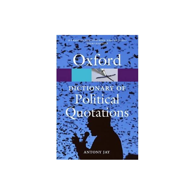 OXFORD DICTIONARIES POLITICAL QUOTATIONS * 3RD ED PB B