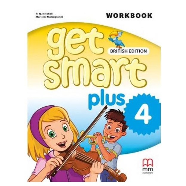 GET SMART PLUS 4 WB (+ CD) BRITISH EDITION