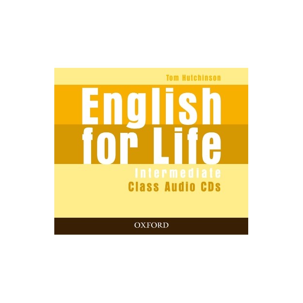 ENGLISH FOR LIFE INTERMEDIATE CLASS AUDIO CDS (4) B1
