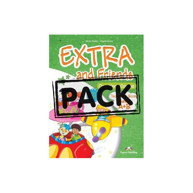 EXTRA   FRIENDS JUNIOR A   B TCHRS PACK (+ POSTERS)