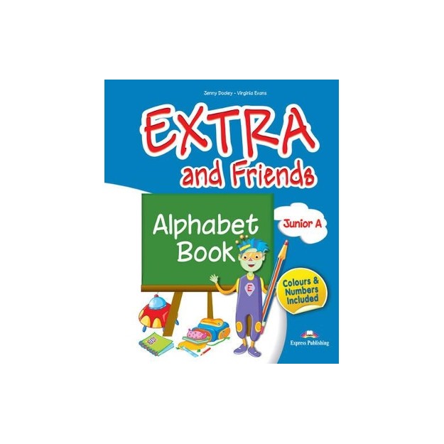 EXTRA   FRIENDS JUNIOR A ALPHABET BOOK