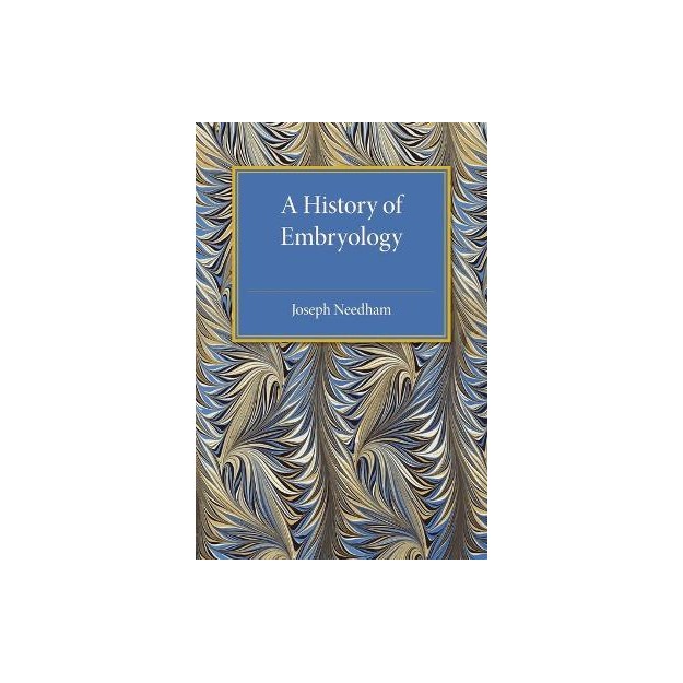 A HISTORY OF EMBRYOLOGY PB