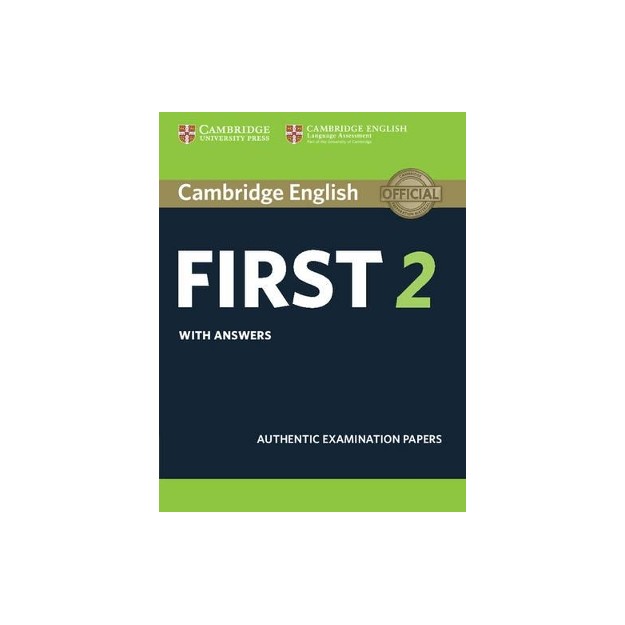 CAMBRIDGE ENGLISH FIRST 2 SB W/A