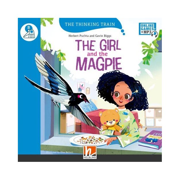 THE THINKING TRAIN THE GIRL AND THE MAGPIE- READER + ACCESS CODE (THE THINKING TRAIN B)