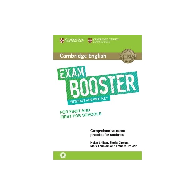 CAMBRIDGE ENGLISH EXAM BOOSTER FIRST + FIRST FOR SCHOOLS (+ AUDIO)