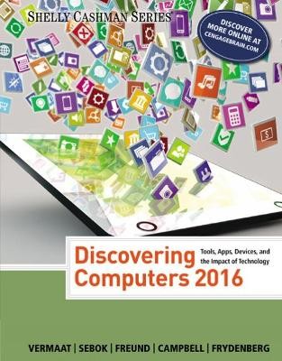 DISCOVERING COMPUTERS 2016 (SHELLY CASHMAN)  PB