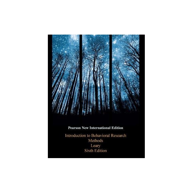 INTRODUCTION TO BEHAVIORAL RESEARCH METHODS