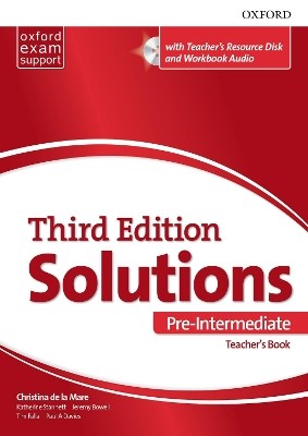 SOLUTIONS PRE-INTERMEDIATE TCHRS (+ CD-ROM) 3RD ED