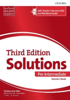 SOLUTIONS PRE-INTERMEDIATE TCHRS (+ CD-ROM) 3RD ED