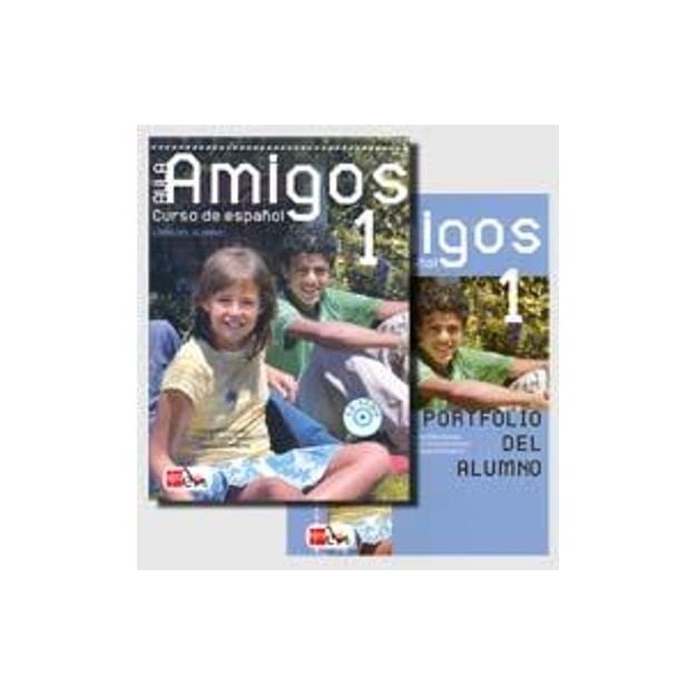 AULA AMIGOS 1 PACK ALUMNO (LIBRO + CD + PORTOFOLIO)