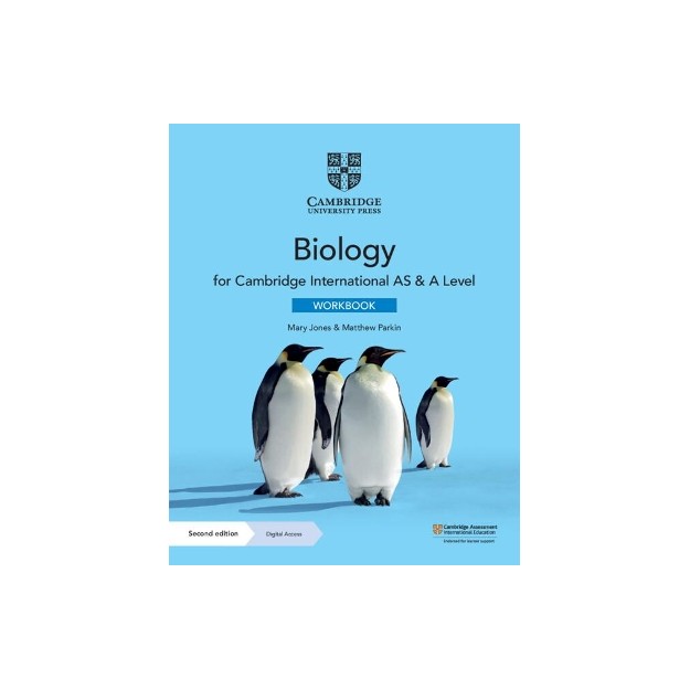 CAMBRIDGE INTERNATIONAL AS   A LEVEL BIOLOGY WB W/ DIGITAL ACCESS (2 YEARS)