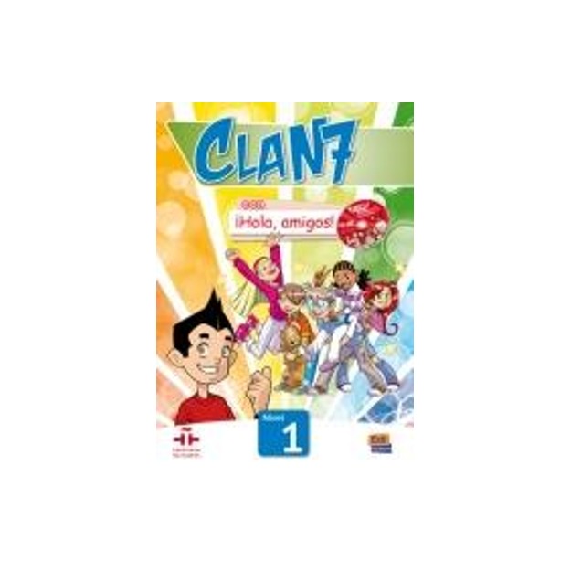 CLAN 7 HOLA AMIGOS 1 ALUMNO (+ EXTENSION DIGITAL)