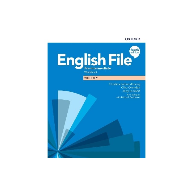 ENGLISH FILE PRE-INTERMEDIATE WB WITH KEY 4TH ED
