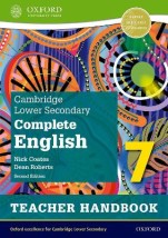 CAMBRIDGE LOWER SECONDARY COMPLETE ENGLISH 7 TCHRS HANDBOOK