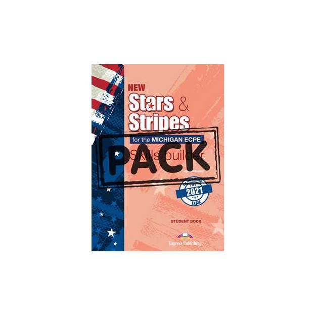 NEW STARS   STRIPES MICHIGAN ECPE 2021 EXAM SKILLS BUILDER (+ DIGIBOOKS APP)