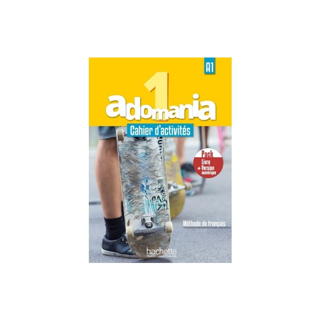 ADOMANIA 1 A1 PACK CAHIER + VERSION NUMERIQUE