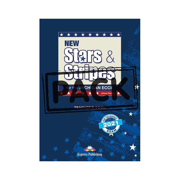 NEW STARS   STRIPES MICHIGAN ECCE 2021 EXAM TCHRS (+ DIGIBOOK APP.)
