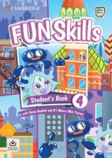 FUN SKILLS EXAM PACK A1 MOVERS SB LEVEL 4 (+ HOME BOOKLET   A1 MOVERS MINI TRAINER WITH DOWNLOADABLE AUDIO)