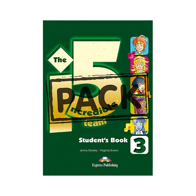 INCREDIBLE 5 TEAM 3 POWER PACK (+ WB DIGIBOOKS APP) 3