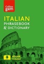 COLLINS GEM PHRASEBOOK DICTIONARY - ITALIAN (4TH EDITION)