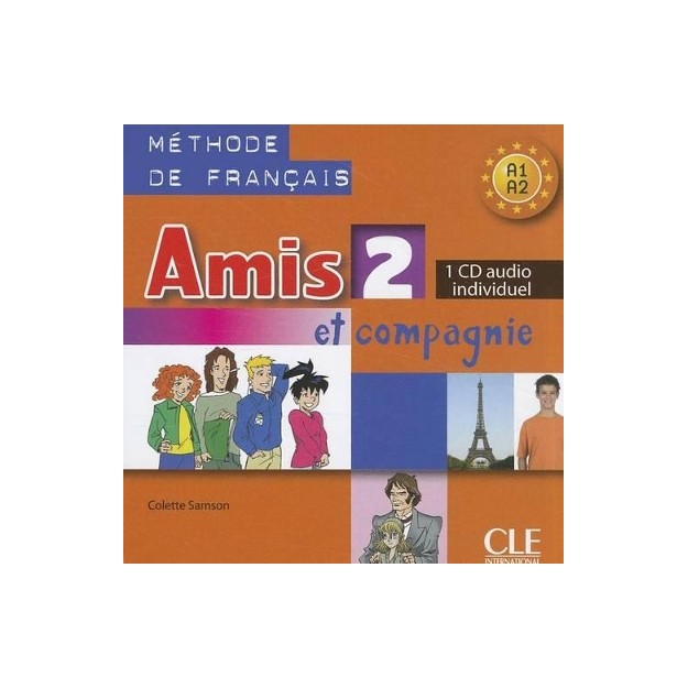 AMIS ET COMPAGNIE 2 A1 + A2 CD INDIVIDUEL