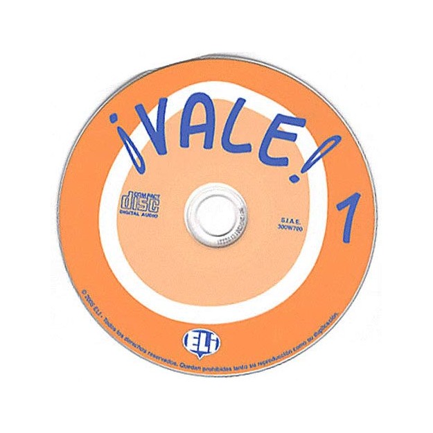 VALE 1 AUDIO CD