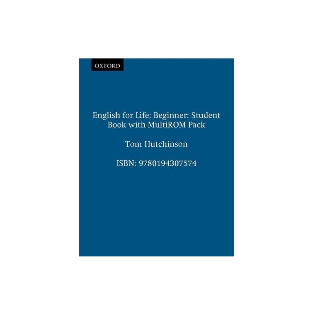 ENGLISH FOR LIFE BEGINNER SB (+ CD)