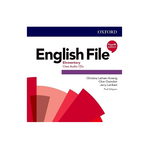 ENGLISH FILE ELEMENTARY AUDIO CD 4TH ED