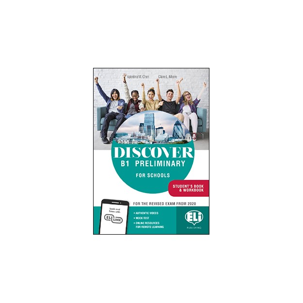 DISCOVER B1 PRELIMINARY FOR SCHOOLS SB   WB (+ DIGITAL BOOK + DOWNLOADABLE AUDIO)