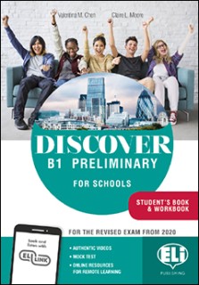 DISCOVER B1 PRELIMINARY FOR SCHOOLS SB   WB (+ DIGITAL BOOK + DOWNLOADABLE AUDIO)