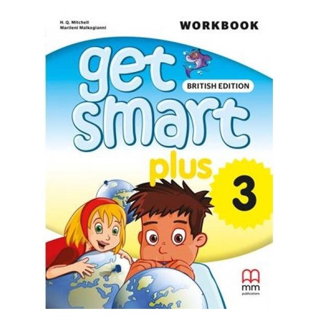 GET SMART PLUS 3 WB (+ CD) BRITISH EDITION