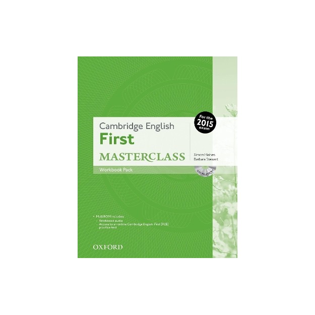 CAMBRIDGE ENGLISH FIRST MASTERCLASS WB (+ AUDIO CD) N/E
